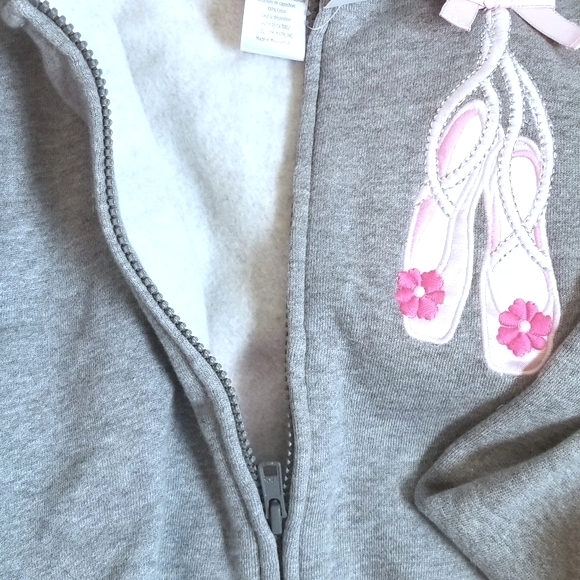 Gymboree Girls Ballerina Hoodie Rare - Picture 3 of 12